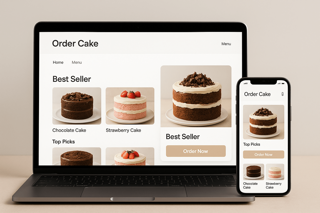 Cake Order Website